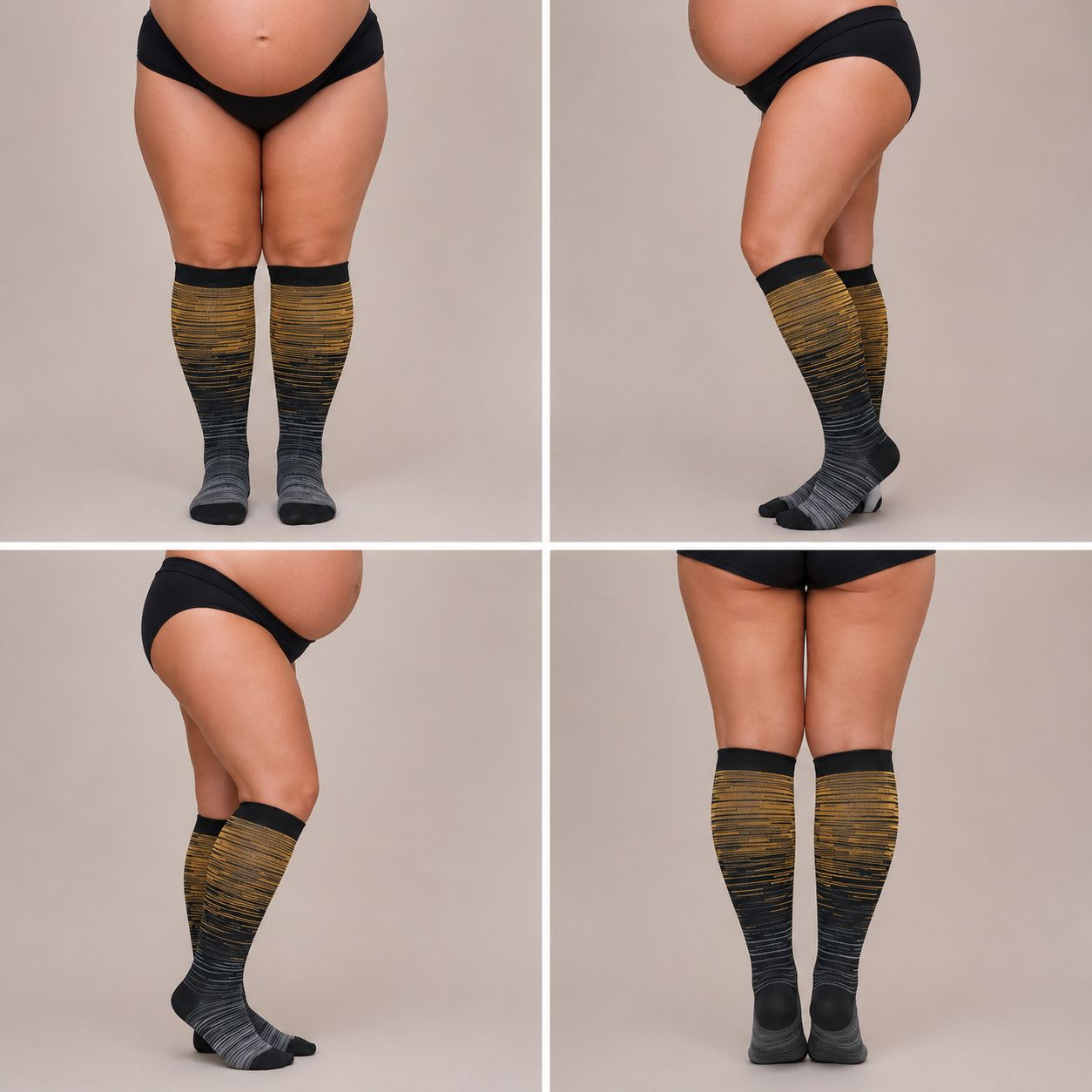 Compression Socks For Pain Relief (Stripes)